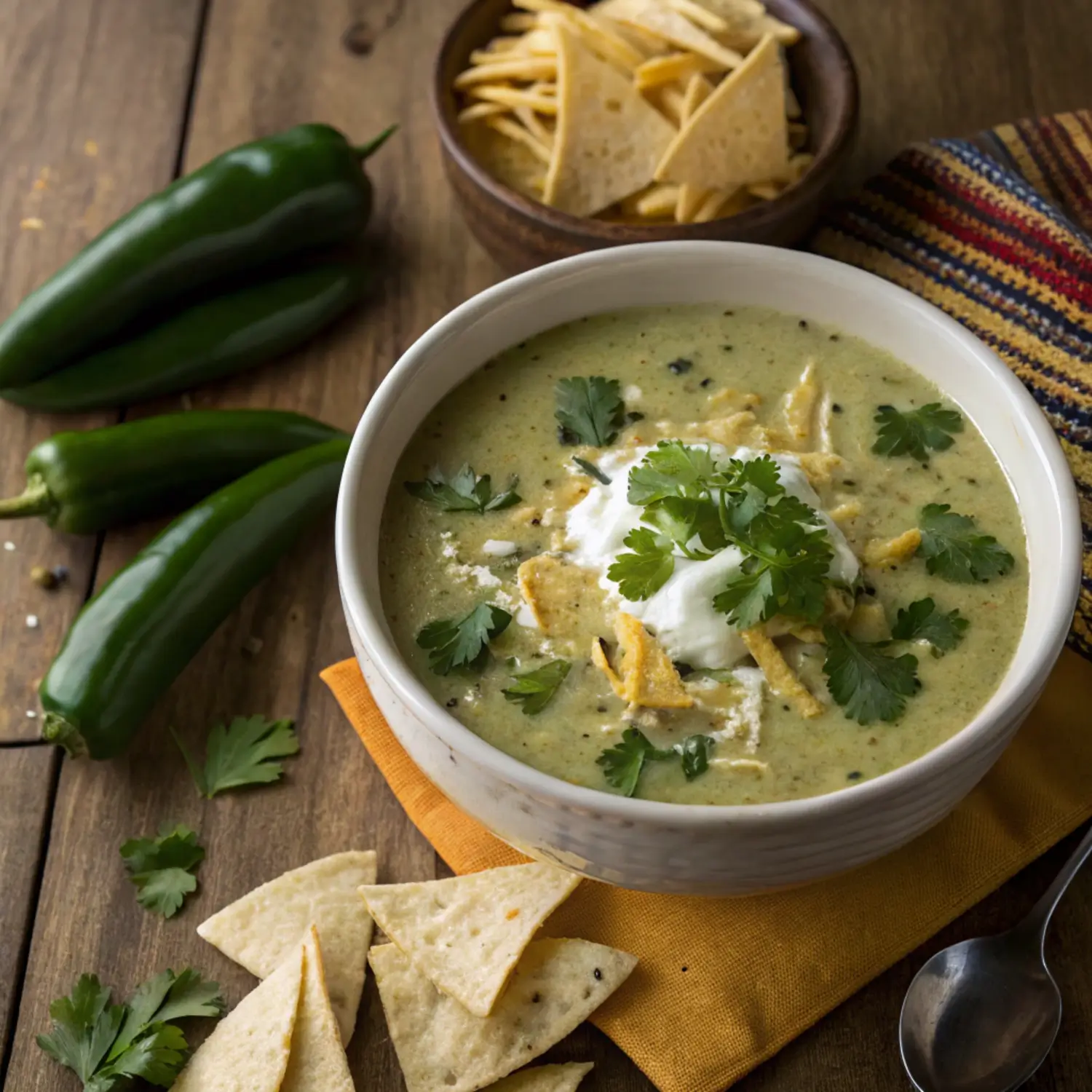 Creamy Hatch Green Chile Soup – Cozy & Spicy August Dinner!