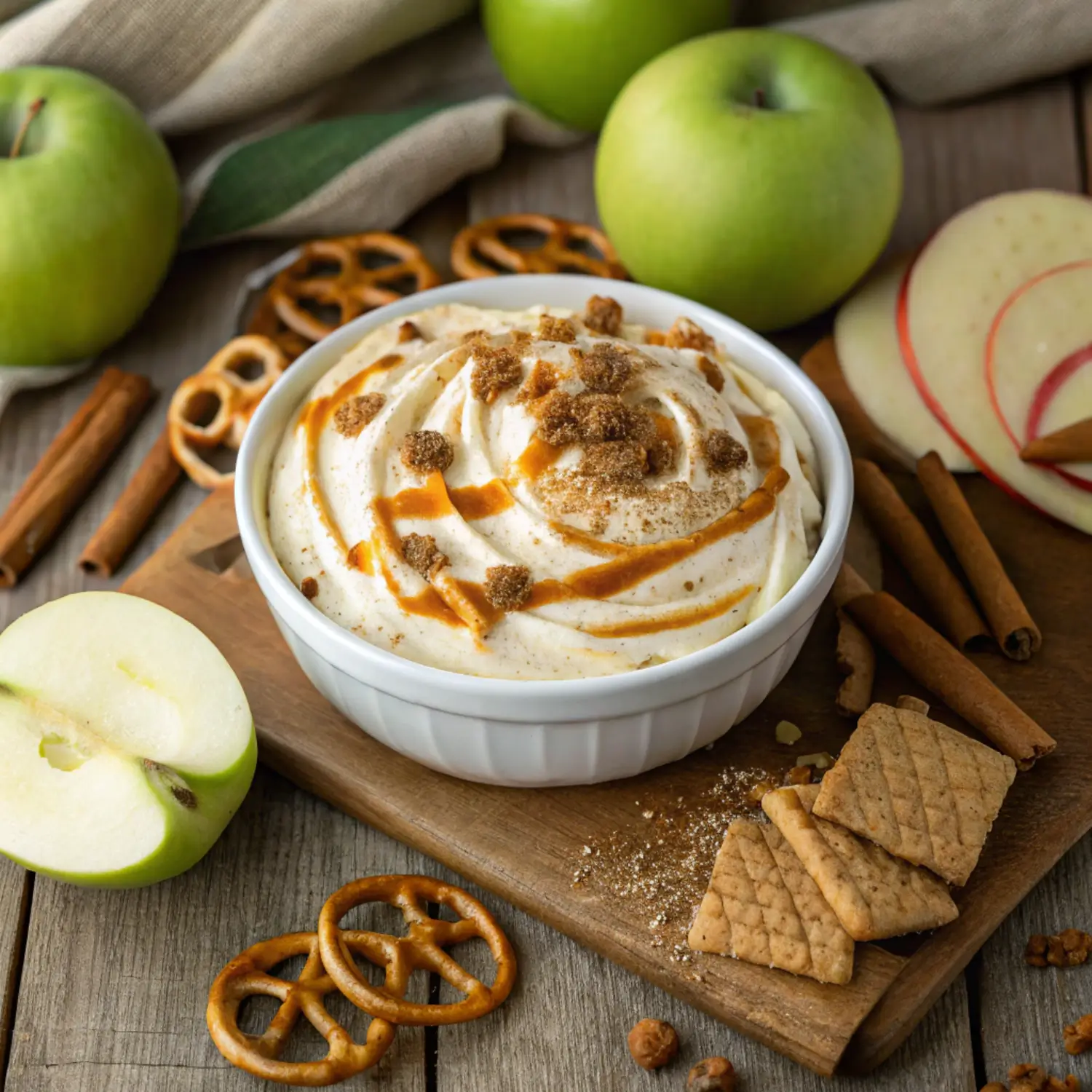 This Fall Cheesecake Dip is Addictive! 🍏🍯