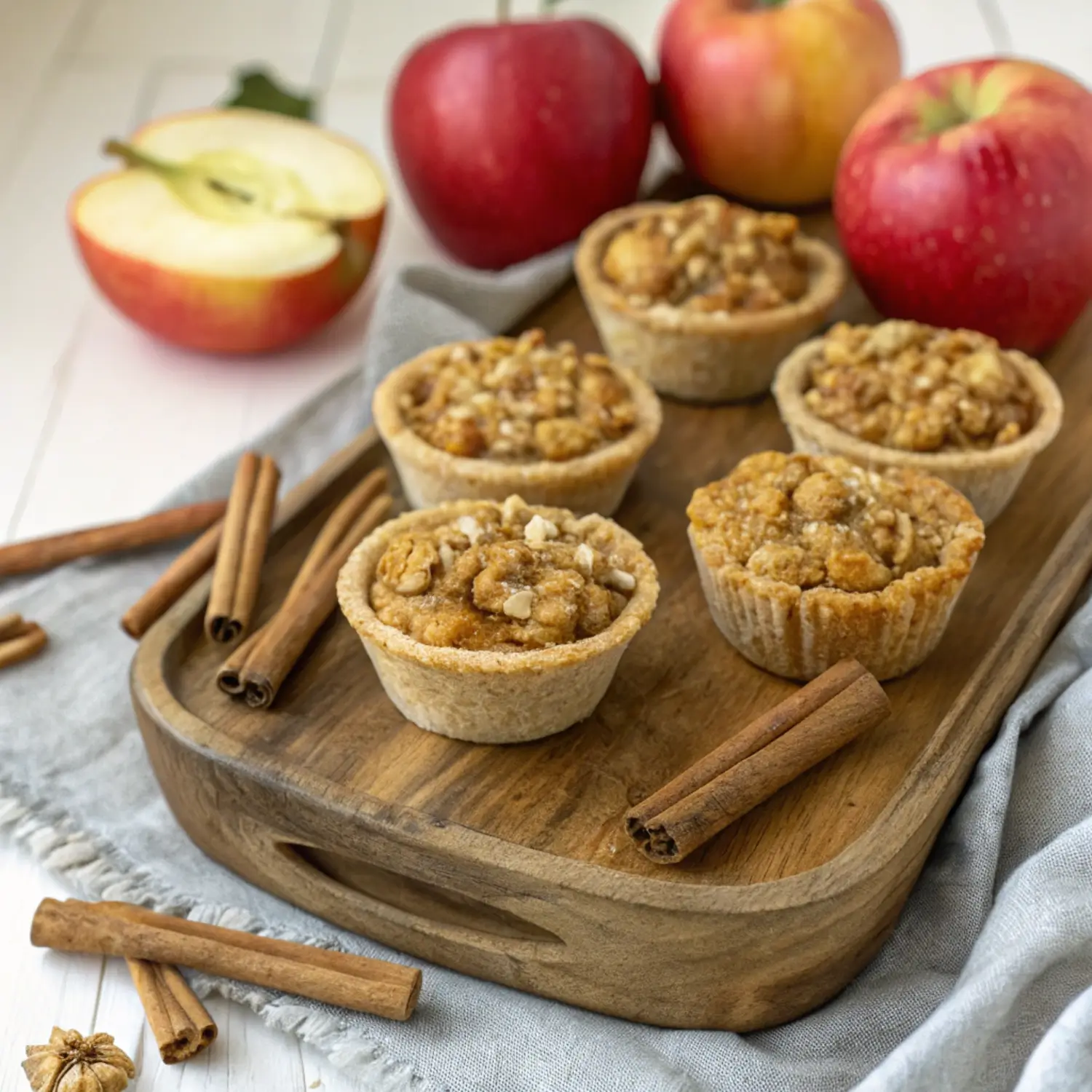 Apple Crisp Cups (Mini Fall Treats!) 🍎🍂
